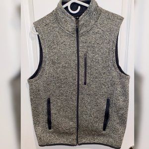 Beverly Hills Polo Club | Grey Fleece Vest | Large